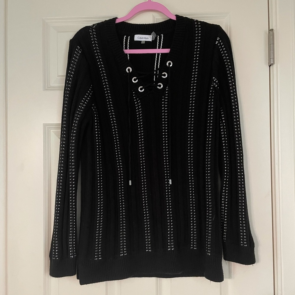 Calvin Klein Tie Up Sweatshirt